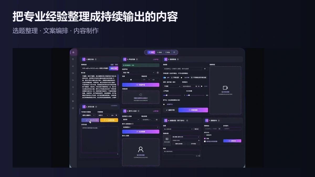 AI个人品牌智能体 产品价值展示