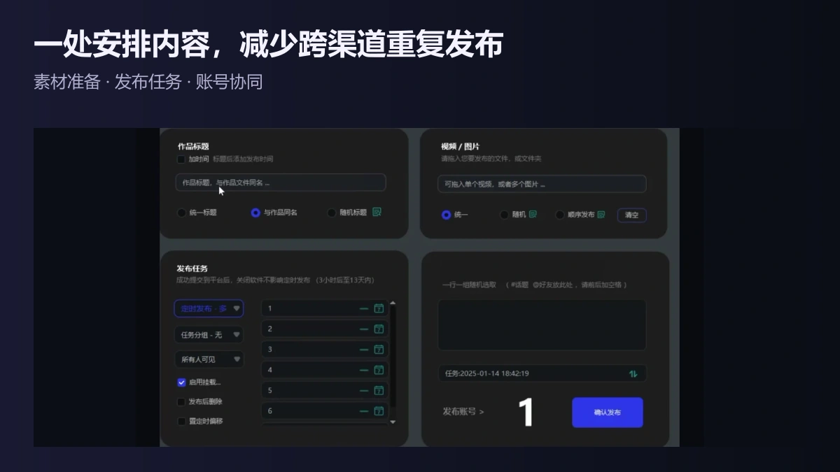 AI多平台内容矩阵工具 产品价值展示
