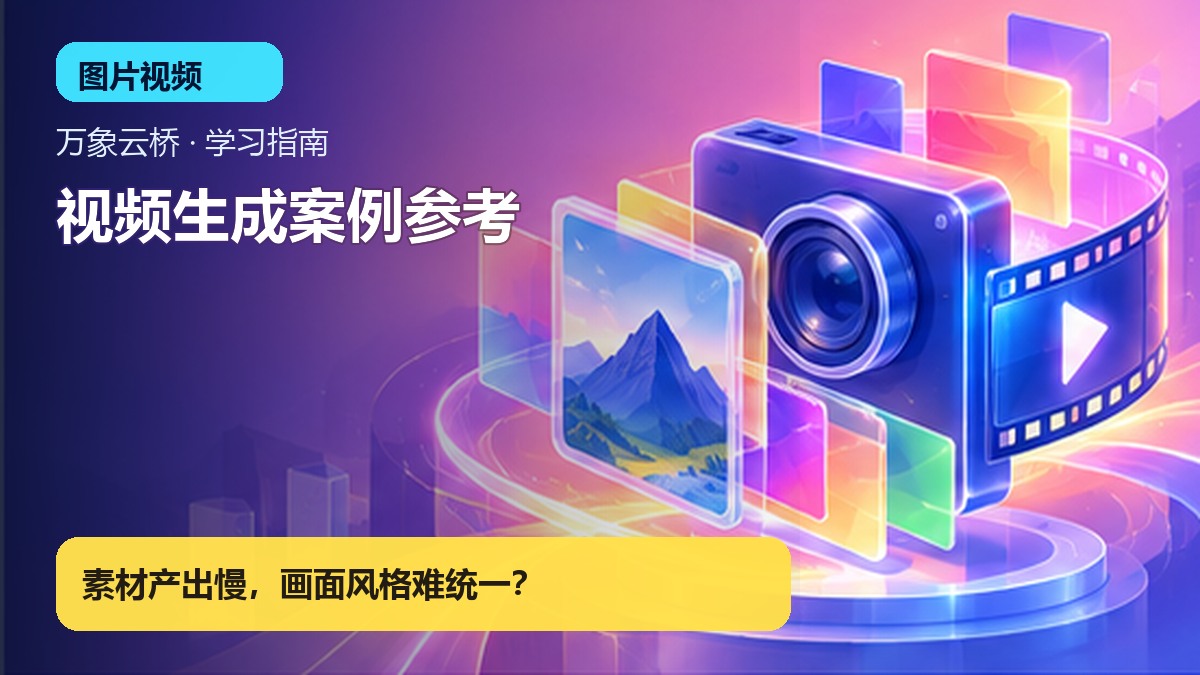 视频生成案例参考 产品价值展示